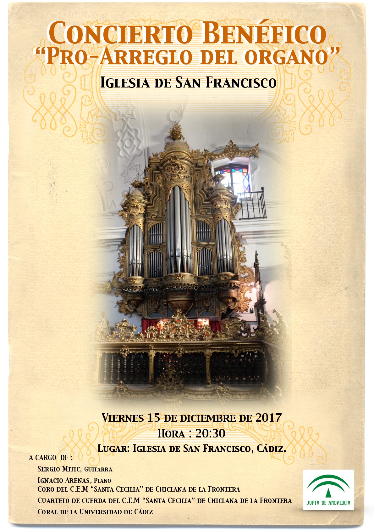 Cartel Iglesia San Francisco-001